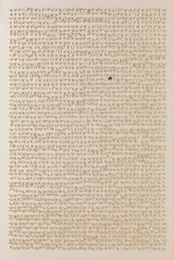 JEONG GWANG HEE 郑光熙 The Way of Reflection No. 10 映之道之十, 2020 Ink on Korean Paper 韩纸水墨 194 x 130 cm